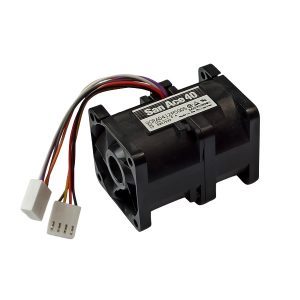 جت فن ۱۲ ولت دوبل ۴ در ۴ سانتی متر ۱ آمپر توربو دور بالا برند SANYO DENKI مدل 9CRA0412P5G05 سری San Ace 40