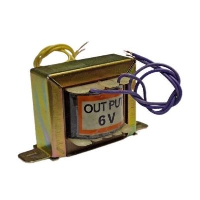 ترانس 6 ولت 300 میلی آمپر AC