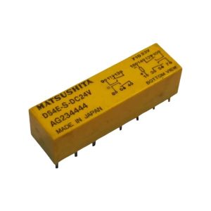 رله مخابراتی 24 ولت DS4E-S-DC24v برند MATSUSHITA